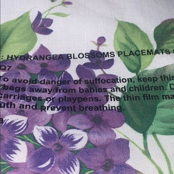 Set of 4 placemats  - Picture 5 of 6